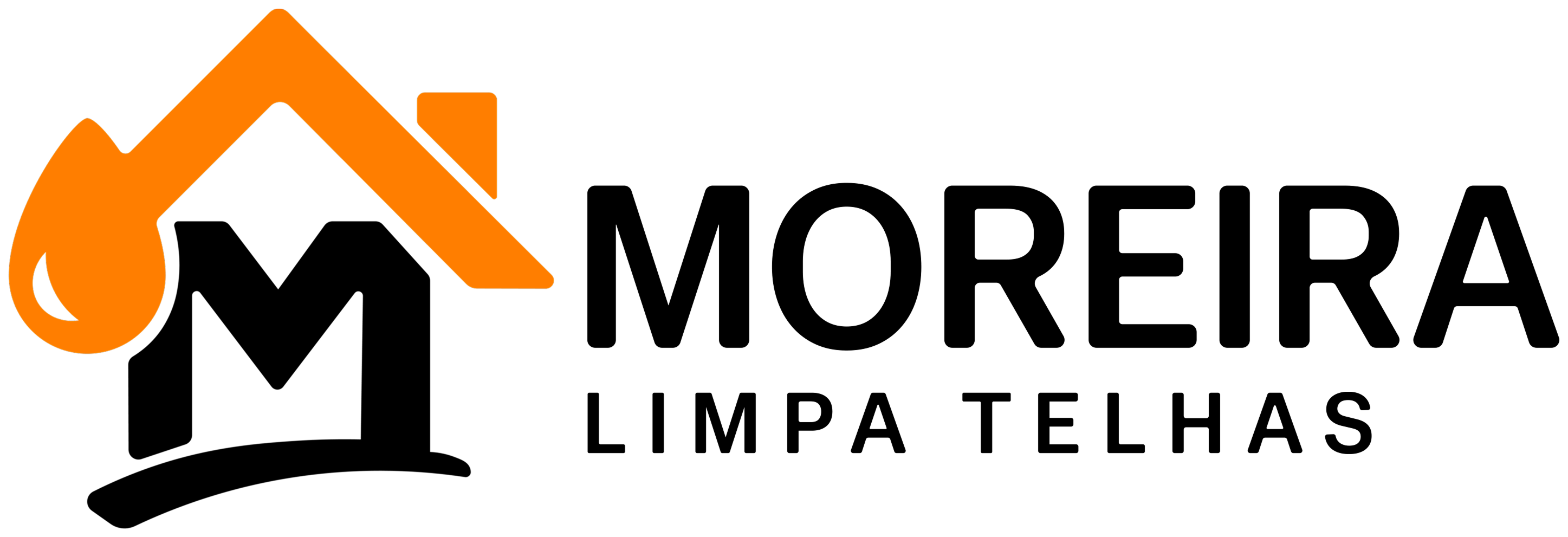 Moreira limpa telhas